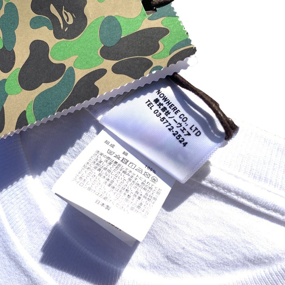 BAPE x Anti Social Social Club ASSC Box Logo T-Shirt White | A Bathing Ape - Picture 4 of 6